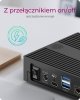 IcyBox Stacja dokująca IB-DK2246-C 11in1,HDMI,DP,LAN,TYPE-C